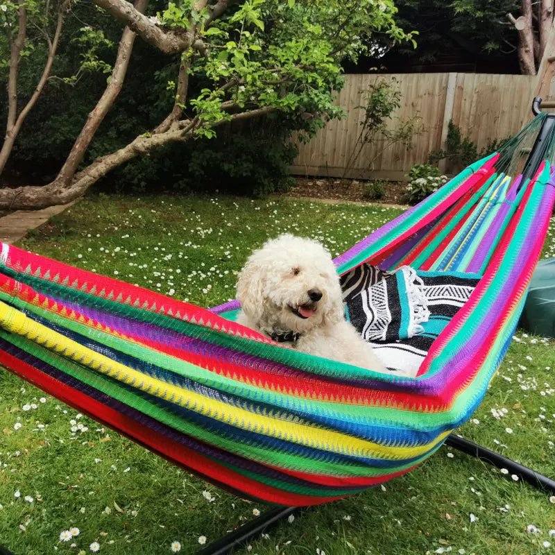 Mexican Garden Hammock Double Hammock MADEINMEXI.CO
